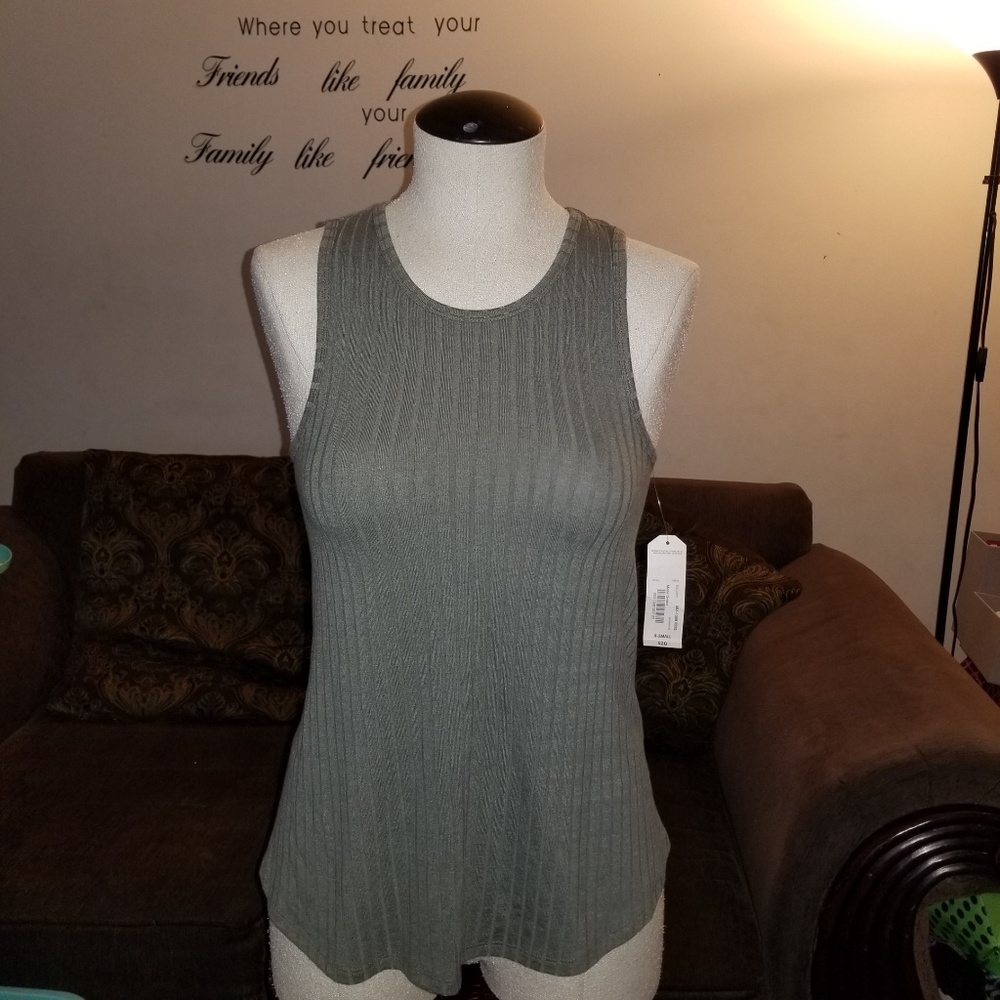 Arizona Olive Xtra Small Tunic Top NWT - Picture 6 of 6
